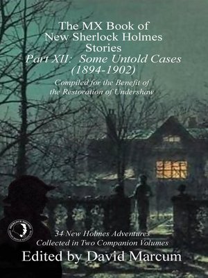 cover image of The MX Book of New Sherlock Holmes Stories - Part XII